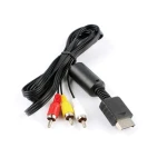 AV-kabel til PS2, PS3 og PSX kompatibel med PAL - satkit