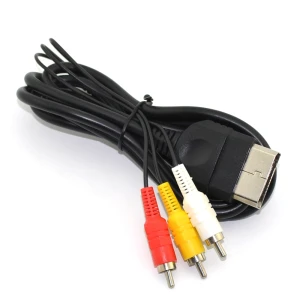 satkit Xbox AV-kabel: RCA komposit lyd- og videokabel til original Xbox