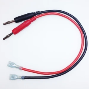 4 mm banankabel til Faston-stik 30 cm TL22036 fra Amass