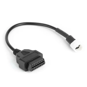 satkit Yamaha OBD2 diagnosekabel 3Pin til 16 Pin til motorcykler