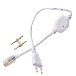 Strømkabel til LED strip 220V AC med IP65-beskyttelse