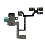 Audio flexkabel til iPhone 4 sort - original reparationsreservedel