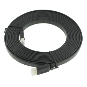 Fladt HDMI-kabel 5 meter til PS3 og Xbox360 med High Speed 1.4
