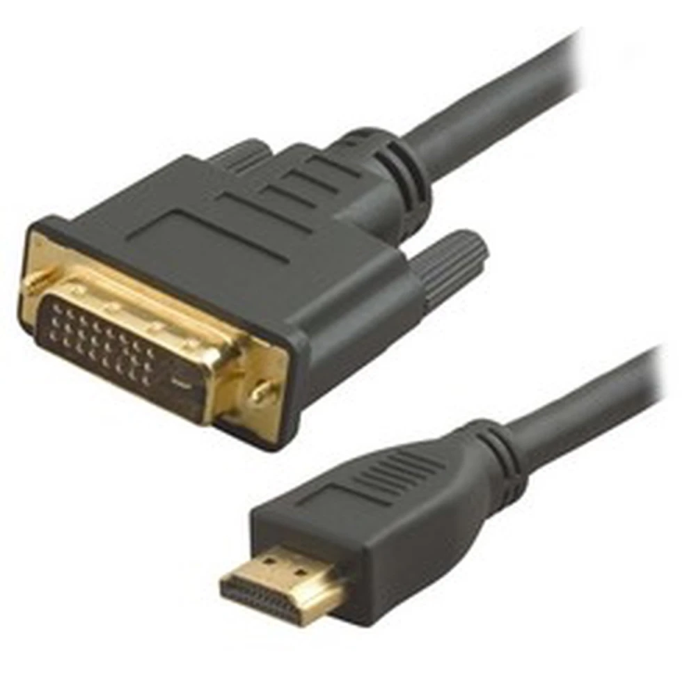 3 meter HDMI til DVI-kabel 24 pin Dual Link til PS3