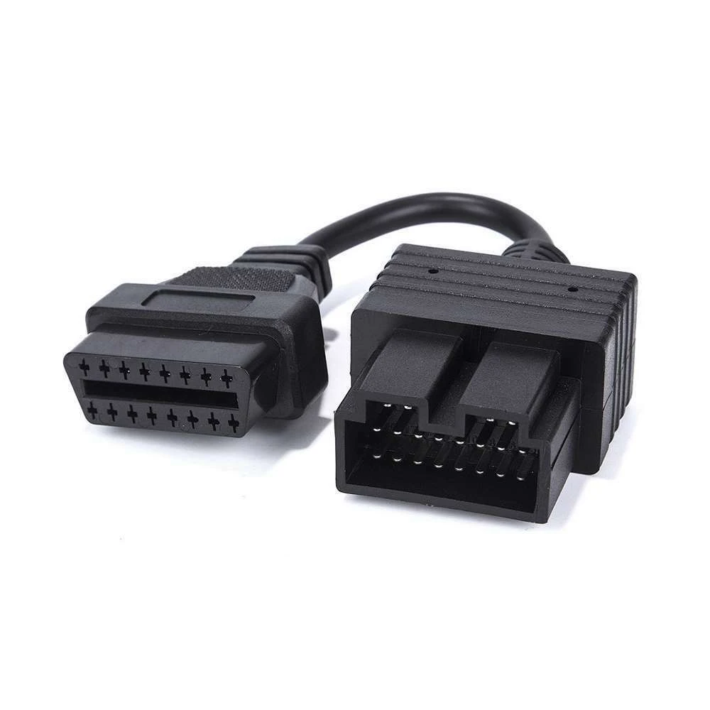 Kia OBD1 til OBD2 kabel: 20Pin til 16Pin diagnoseadapter til KIA