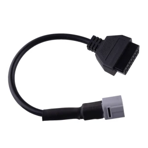 OBD2 kabel 6 pin til 16 pin til Suzuki motorcykel med diagnoseadapter