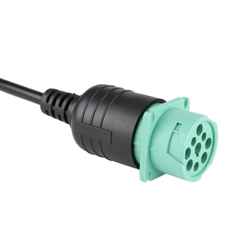 OBD2 kabel 9 pin til 16 pin til Cummins lastbil