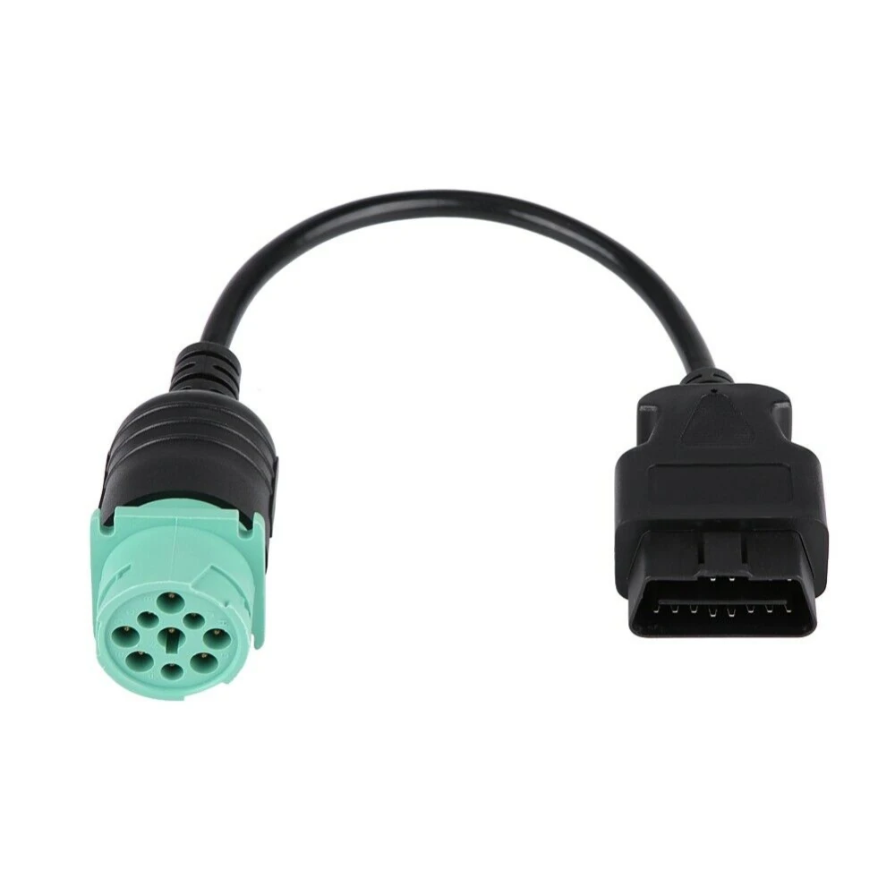 OBD2 kabel 9 pin til 16 pin til Cummins lastbil