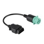 OBD2 kabel 9 pin til 16 pin til Cummins lastbil