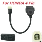 OBD2 til 4-pin kabel til Honda motorcykel - diagnoseadapter