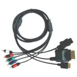 4-i-1 komponentkabel til PS2, PS3, Wii og Xbox 360