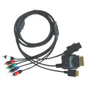4-i-1 komponentkabel til PS2, PS3, Wii og Xbox 360