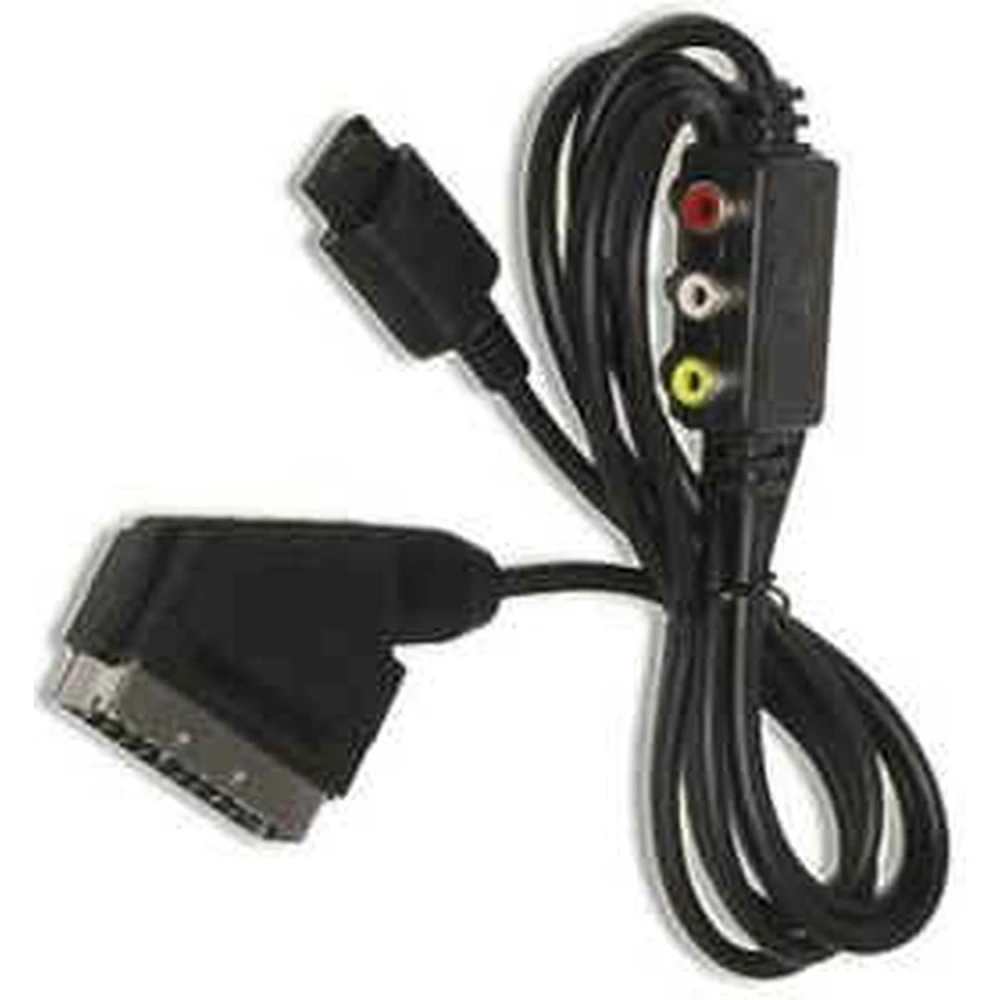 RGB-kabel med stereo til PSX, PS2 og PS3