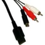 S-Video-kabel til PS2 og PS3 med lyd og video