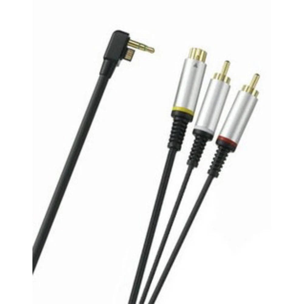 S-Video-kabel til PSP 2000 Slim med 24K guldbelagte stik til TV