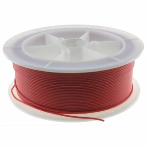 Rød 22 AWG silikonekabel op til 200º og 600V