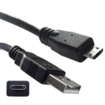 USB 2.0 til MicroUSB-kabel 1m M/M - satkit til mobil og tablet