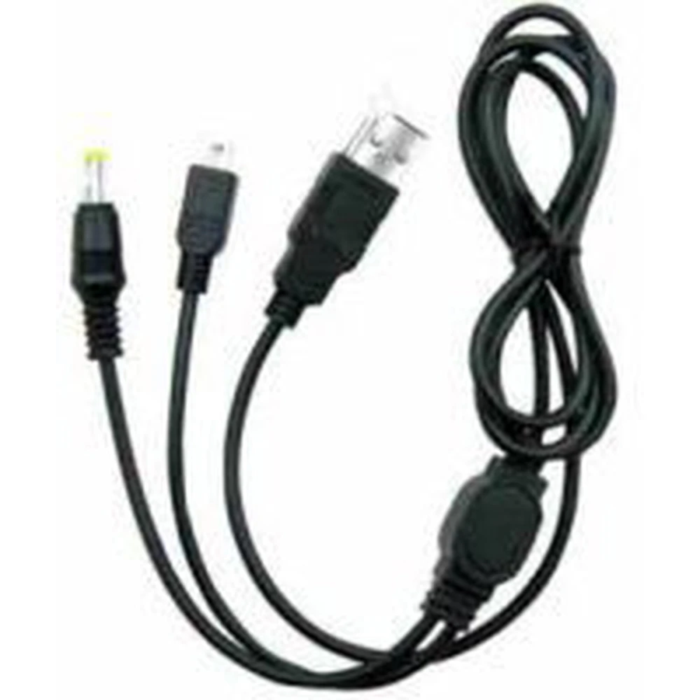 USB-opladnings- og datakabel til PSP 3000 kompatibel med PSP 2000 og PSP Slim satkit