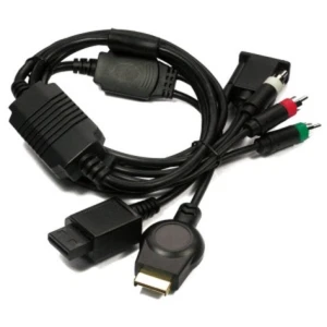 Ipega VGA-kabel til PS3 og Wii til tilslutning af konsol til skærm med RCA-lyd