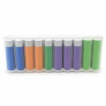 Batteriholder Boks 10× 18650 Gennemsigtig Plast Stor Kapacitet
