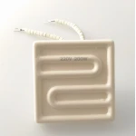 Keramisk IR-varmer 7x7cm 200w hvid Mlink til loddekolber