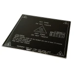 Opvarmet aluminiumsbed MK3 200x200 til Prusa 3D-printer