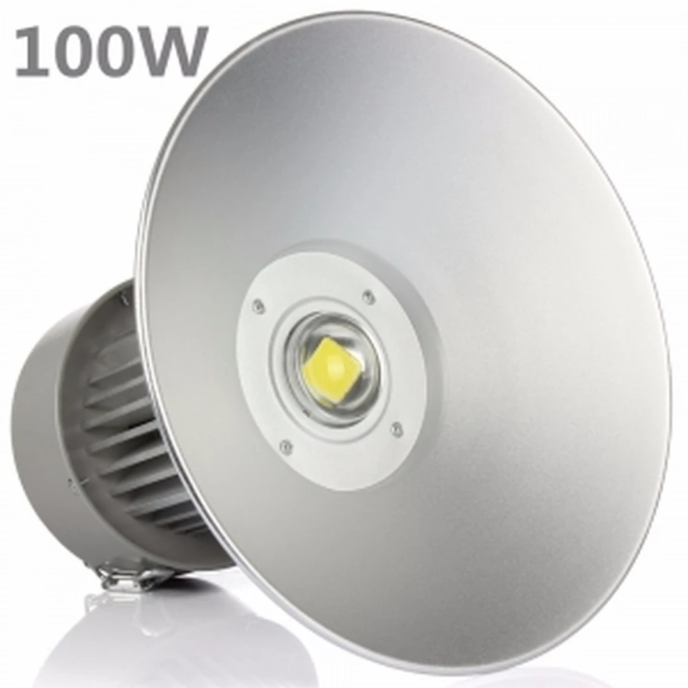LED high bay 100W 6000K klart lys PF 0,95 ægte effekt