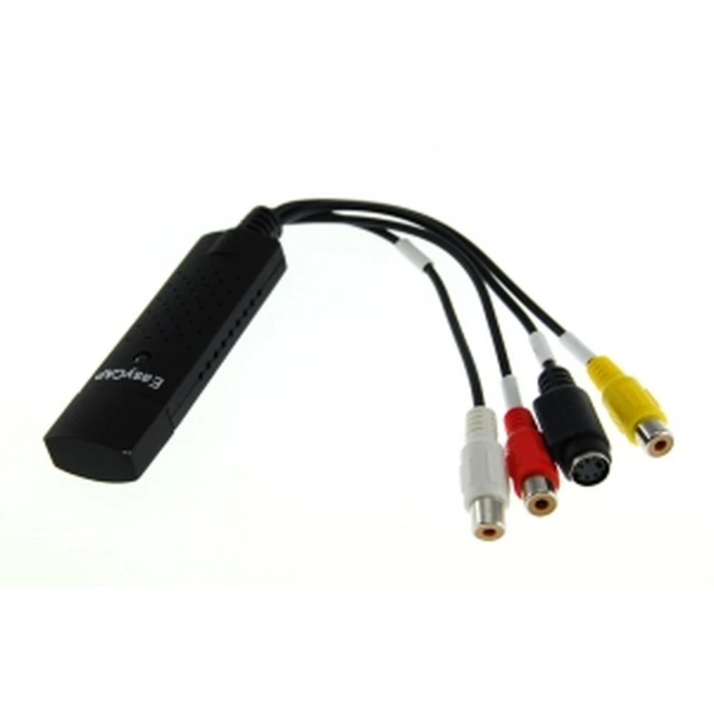 EasyCap USB videooptager kompatibel med Windows XP, Vista, 7 og 8