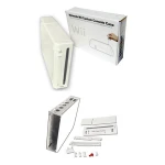Komplet Nintendo Wii-kabinet hvid med knapper og skruer til reparation