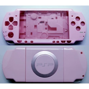 Komplet PSP 2000 cover pink med knapper til PSP Slim