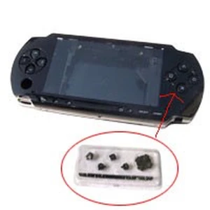 Komplet PSP 2000 Slim cover sort med knapper til reparation