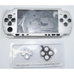 Komplet PSP 2000 Slim cover i sølv med knapper til reparation