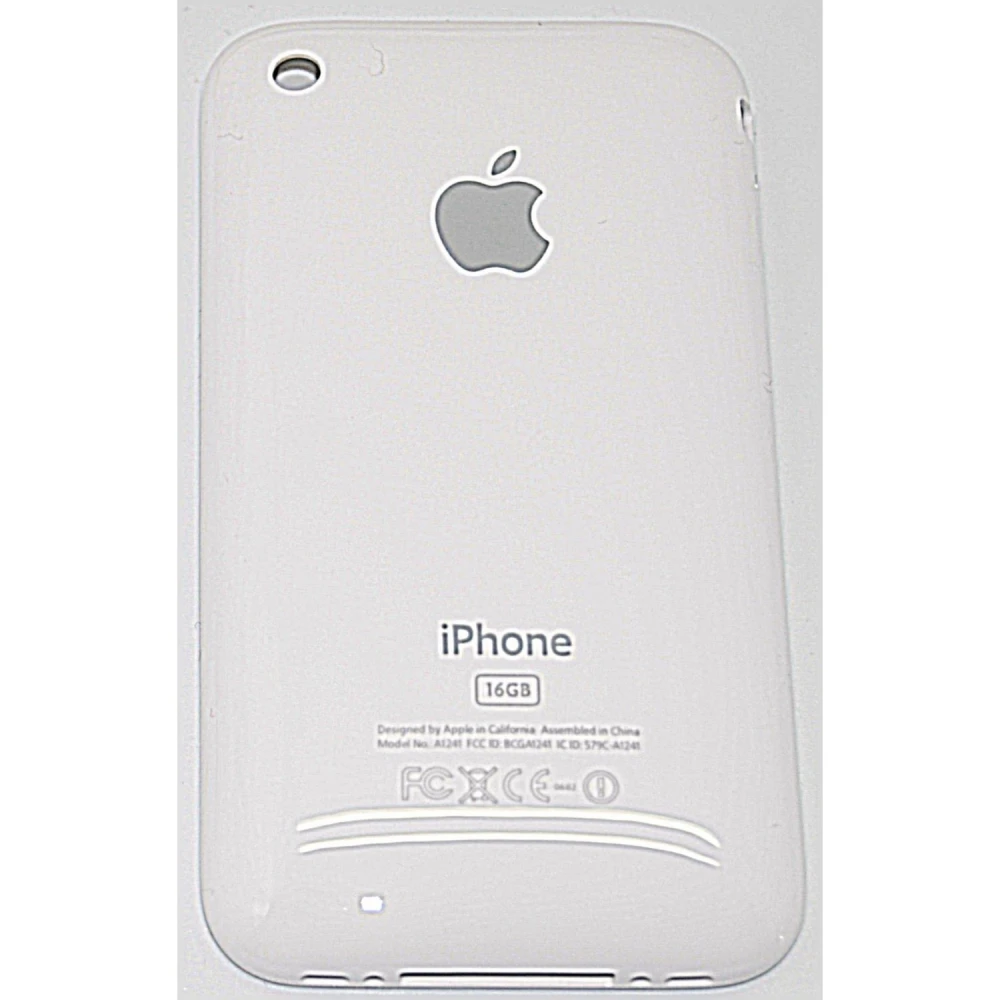 Hvidt udskiftningsbagcover til iPhone 3G til professionel reparation