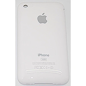 Hvidt udskiftningsbagcover til iPhone 3G til professionel reparation