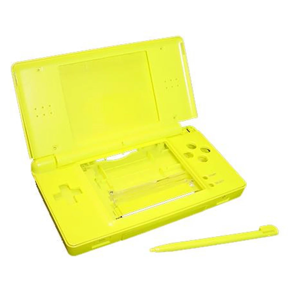 Nintendo DS Lite erstatningscover gul til reparation og tilpasning