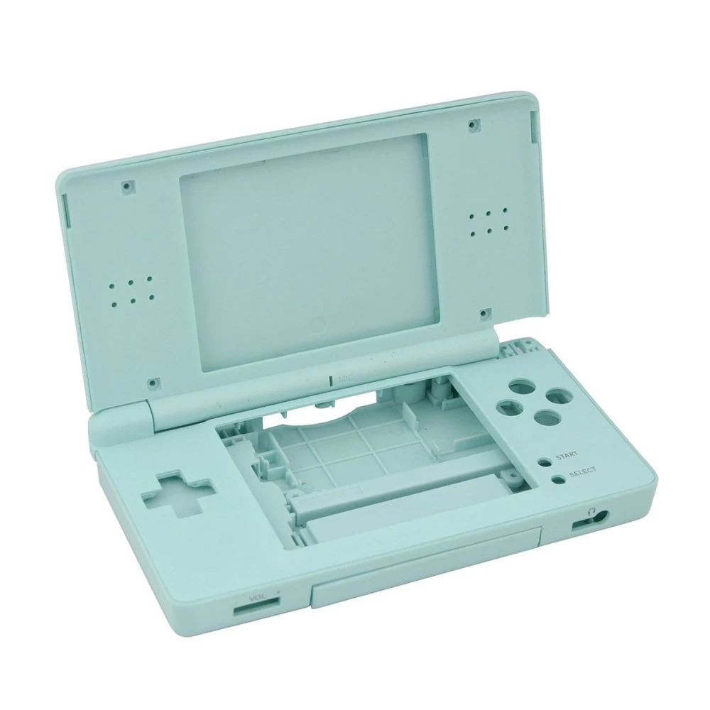Udskiftningsskal til Nintendo DS Lite i mørkeblå - komplet sæt