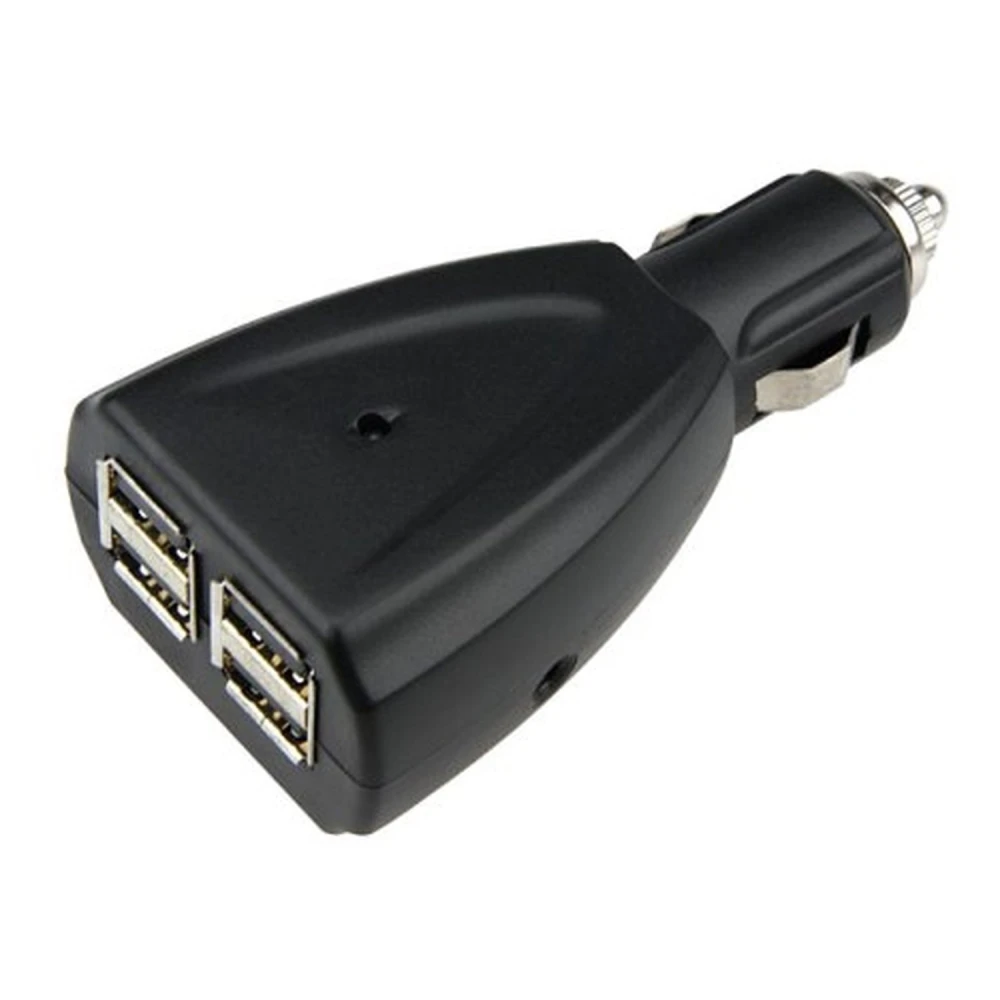 USB billader med 4 porte til hurtig og effektiv opladning