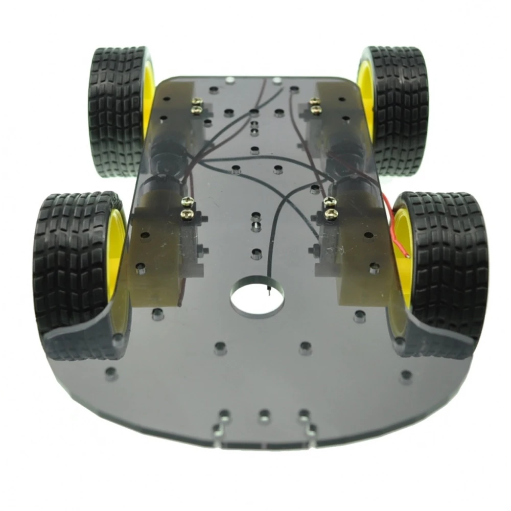4x4 robotchassis med motorer - ideelt kit til robotik og DIY-projekter