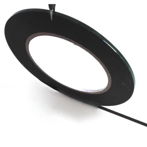 Arctic Silver Sort dobbeltsidet skumtape 3mm 20 meter til mobilreparation