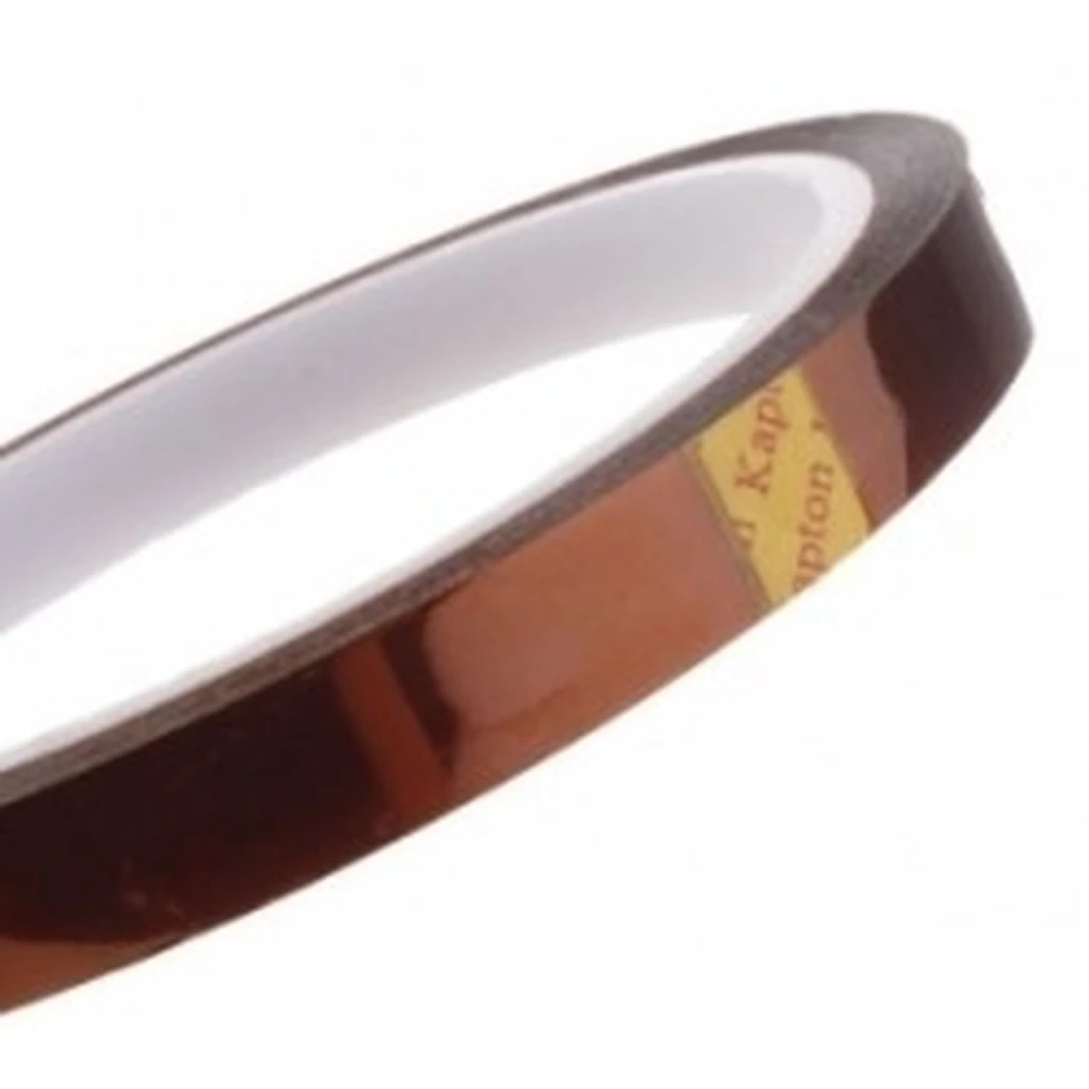 Varmebestandig Kapton tape 10mm til lodning og elektronik