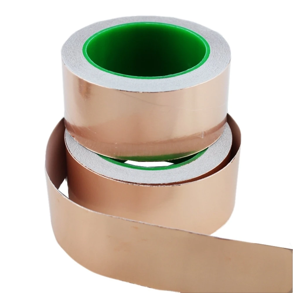 Selvklæbende kobbertape 50mm x 20 meter til elektronik