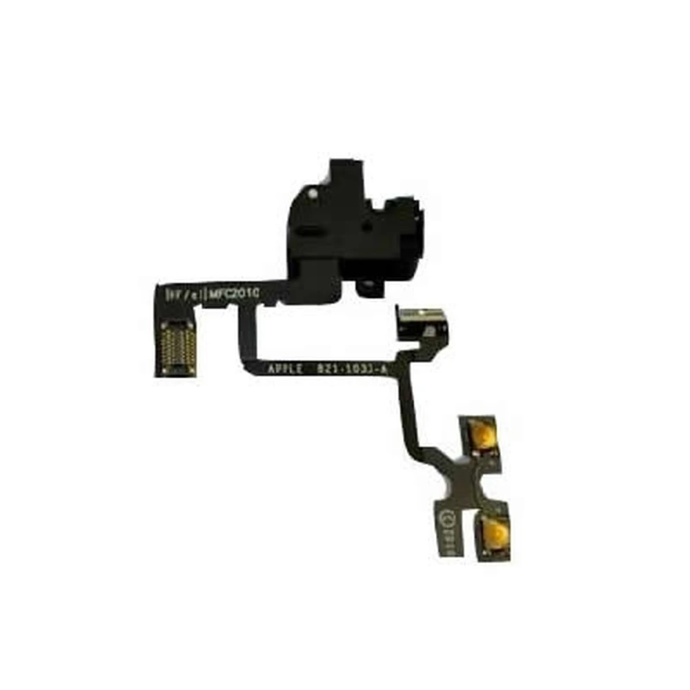 Originalt iPhone 4 hovedtelefonstik, 100% nyt og kompatibel reservedel