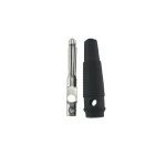 4 mm sort bananstik BP4526 fra Satkit til målekabler