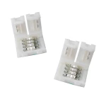 LED clip connector 4 pin 10mm 5050 RGB til LED strips