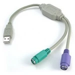 USB til PS/2 konverter til tastatur og mus - satkit