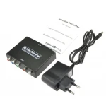 HDMI til komponent YPbPr konverter med stereo lyd satkit