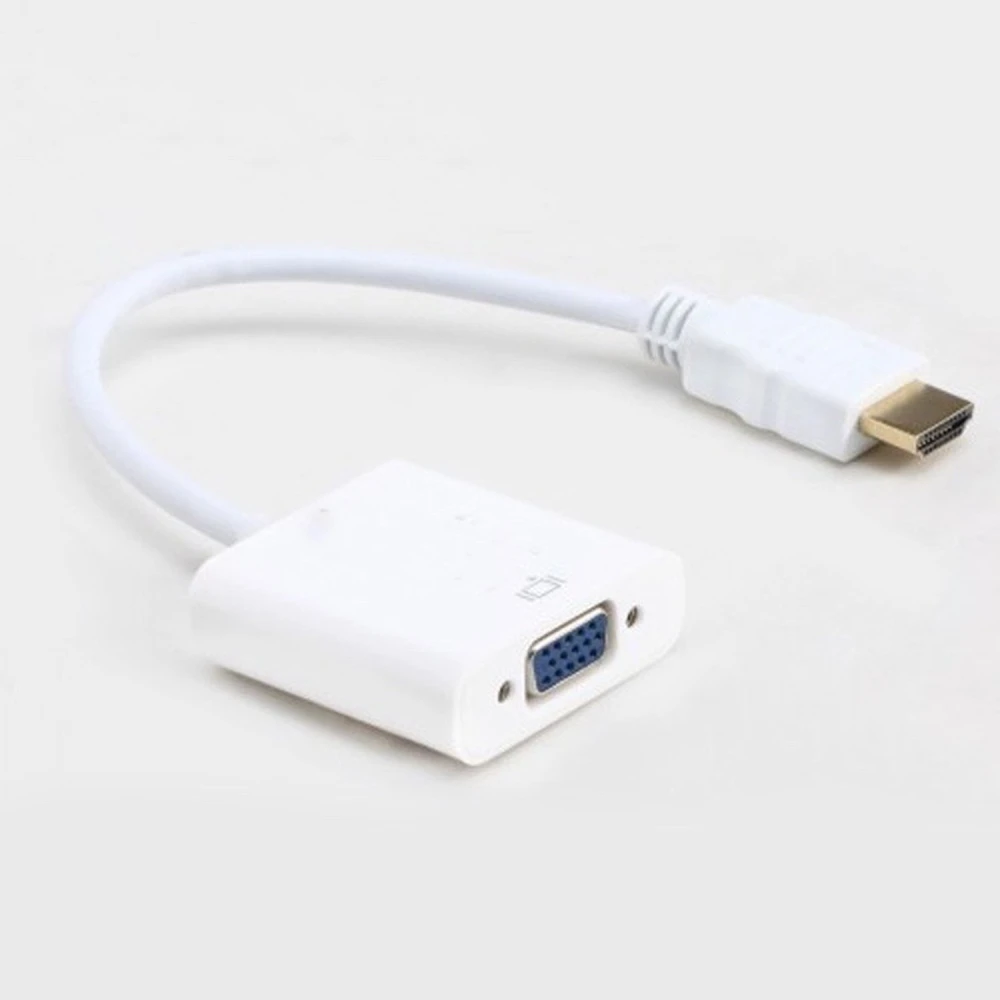 HDMI til VGA-konverter til Full HD videosignal uden ekstern strøm