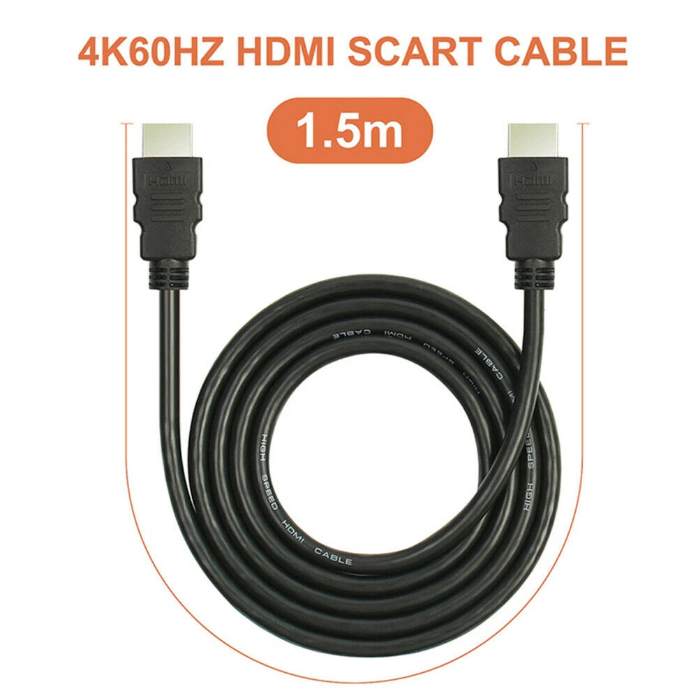 Dreamcast HDMI-konverter - HDTV-adapter med HDMI-kabel til din konsol