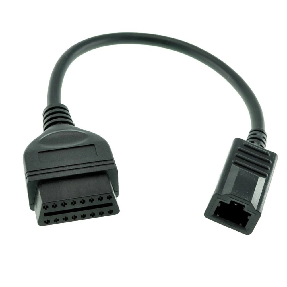 Honda 3 pin til 16 pin OBDII adapter til bildiagnose
