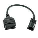 Honda 3 pin til 16 pin OBDII adapter til bildiagnose